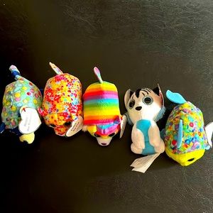 Bundle 🦄 at 8 for $25. Ty bundle of 5 with both fabric and paper tags.